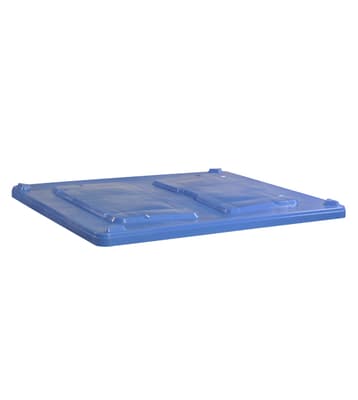 MACX® Bulk Bin Stackable Lid, Color-Coded, 40"L x 48"W x 2"H, HDPE, 1 Each