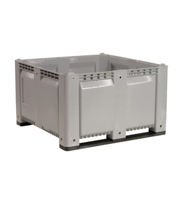 MACX® 48 Solid Bulk Bin, Color-Coded, 48"L x 48"W x 28"H, HDPE, 1 Each