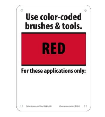 Color-Coded Sign