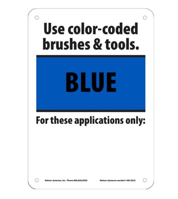 Color-Coded Sign