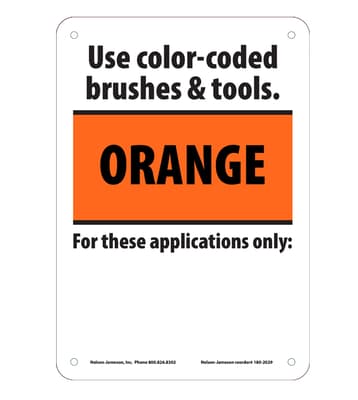 Color-Coded Sign
