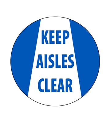 Virtual Sign Projector Lens Only - Keep Aisles Clear