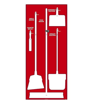 Janitorial Shadow Board
