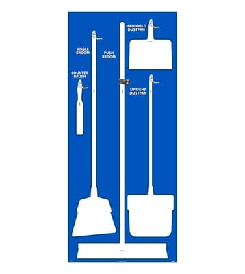 Janitorial Shadow Board