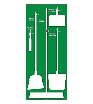 Janitorial Shadow Board