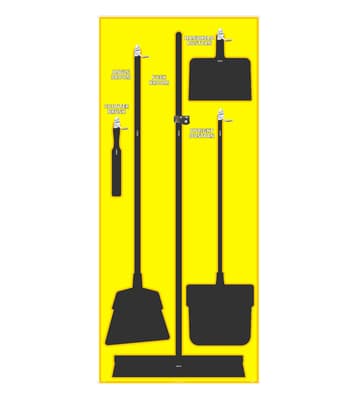 Janitorial Shadow Board