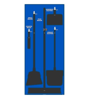 Janitorial Shadow Board