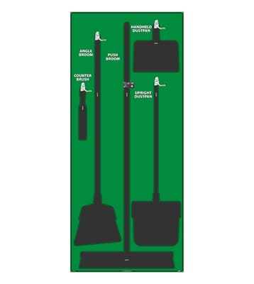 Janitorial Shadow Board