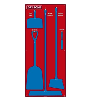 Dry Zone Shadow Board