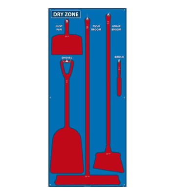 Dry Zone Shadow Board