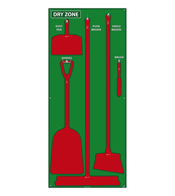 Dry Zone Shadow Board
