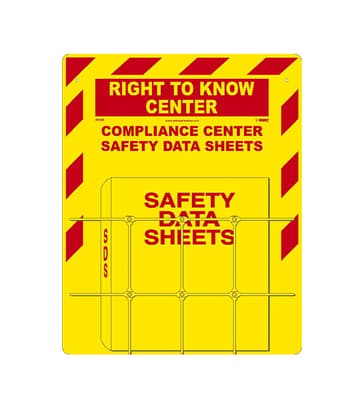 Right To Know Center SDS Data Sheet Basket