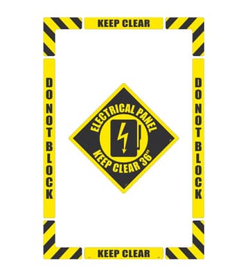 Electrical Panel Floor Marking Kit