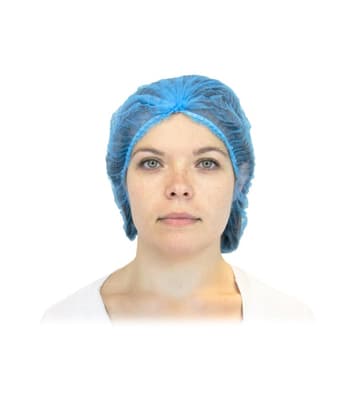 Safety Zone® Pleated Bouffant Cap