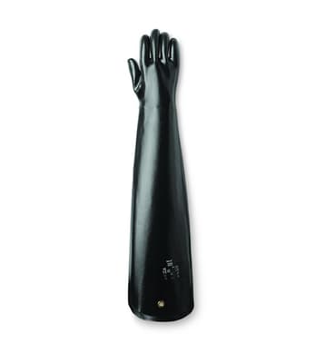 AlphaTec® Chemical Resistant Gloves, Black, 80 mil, 1 Pair