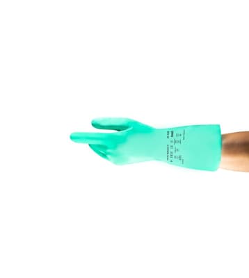 AlphaTec® 37-145 Solvex® Chemical Resistant Gloves, 13"L, Green, 11 mil, 12 Pair/Dozen