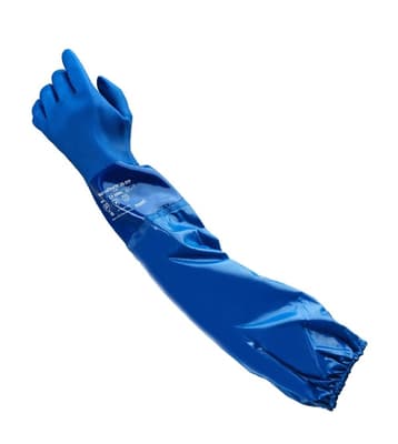 AlphaTec® 23-201 Chemical Resistant Gloves, 24"L, Blue, 79 mil, 1 Pair