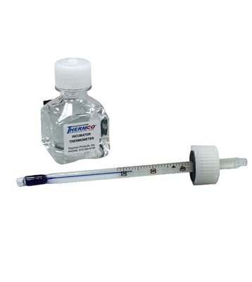 Thermco® Spirit-Filled Certified Accu-Safe Bottled Thermometers