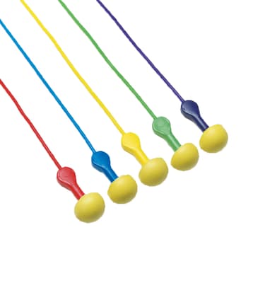3M™ E-A-R™ Express™ Pod Plugs™ Reusable Earplugs, Foam, Corded, 25 NRR, 100 Pair/Box