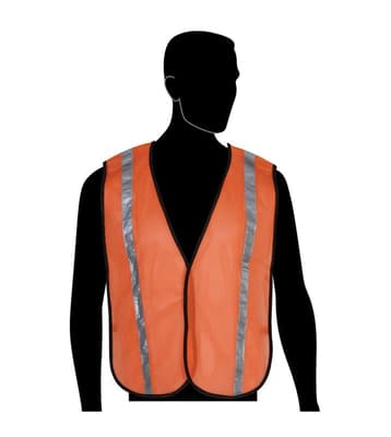 HiVizGard® Safety Vest With Silver Stripes
