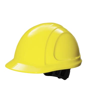 North Zone™ N10 Hard Hat, Color-Coded, 4-pt Ratchet, ANSI Class CGE, 1 Each