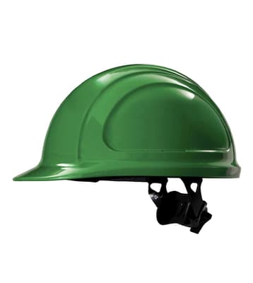 North Zone™ N10 Hard Hat, Color-Coded, 4-pt Ratchet, ANSI Class CGE, 1 Each