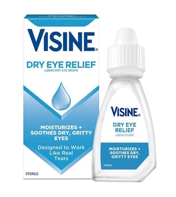 Visine® Tears® Dry Eye Relief Lubricating Eye Drops