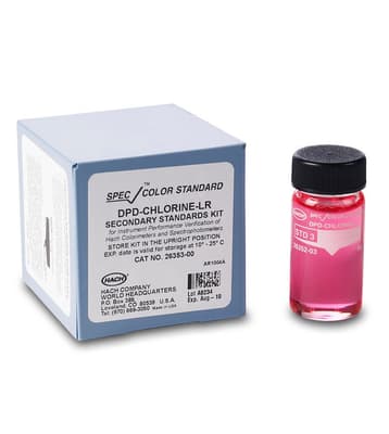 SpecCheck Secondary Gel Standards Set, DPD Chlorine - LR