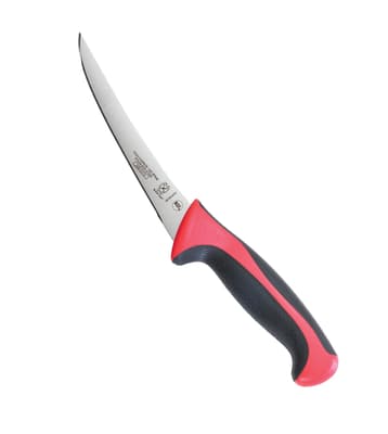 Mercer Culinary® Curved Boning Knife, 6", Color-Coded, Japanese Steel Blade, 1 Each