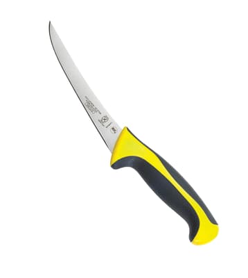 Mercer Culinary® Curved Boning Knife, 6", Color-Coded, Japanese Steel Blade, 1 Each