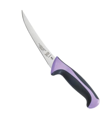 Mercer Culinary® Curved Boning Knife, 6", Color-Coded, Japanese Steel Blade, 1 Each