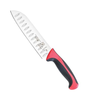 Mercer Culinary® Santoku Knife, 7", Color-Coded, Japanese Steel Blade, 1 Each