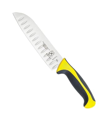 Mercer Culinary® Santoku Knife, 7", Color-Coded, Japanese Steel Blade, 1 Each