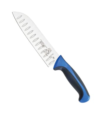 Mercer Culinary® Santoku Knife, 7", Color-Coded, Japanese Steel Blade, 1 Each