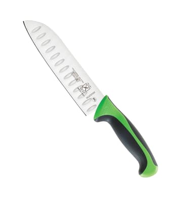 Mercer Culinary® Santoku Knife, 7", Color-Coded, Japanese Steel Blade, 1 Each