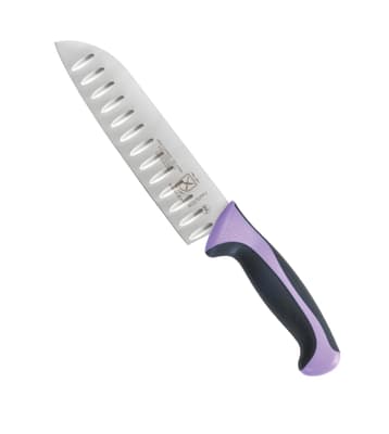 Mercer Culinary® Santoku Knife, 7", Color-Coded, Japanese Steel Blade, 1 Each