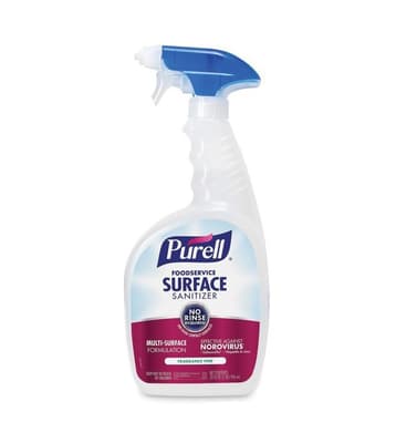 PURELL® Foodservice Surface Sanitizer, 32-oz Spray Bottle