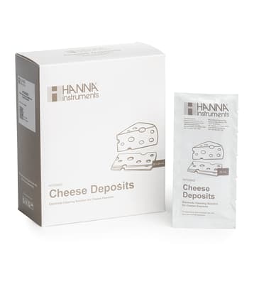 pH Probe Cleaning Solution for Cheese Deposits