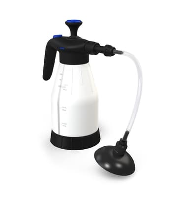0.4-Gallon Foam Unit With 3-3/4" Drain Attachment