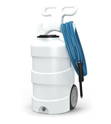 20-Gallon Foam Unit With Blue Lid