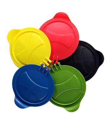 7" Green Hinged Cap Assembly