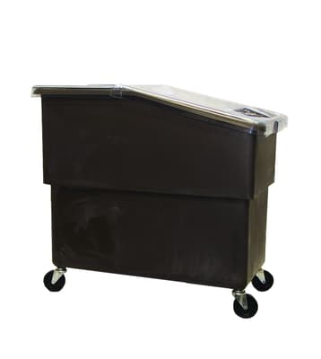 K440C/A Sloped Front Ingredient Bin with Casters & Sliding Lid, Color-Coded, 25-Gallon Capacity, 30.5"L x 16.5"W x 27.5"H