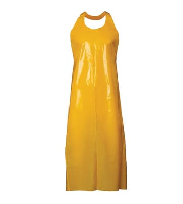 Top Dog™ Reusable Die Cut Apron, 6 Mil, Chemical Resistant, Polyurethane, Color-Coded, 1 Each