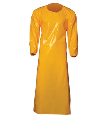 Top Dog™ Reusable Die Cut Gown, 6 Mil, Chemical Resistant, Polyurethane, Color-Coded, 1 Each