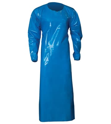 Top Dog™ Reusable Die Cut Gown, 6 Mil, Chemical Resistant, Polyurethane, Color-Coded, 1 Each