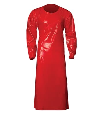 Top Dog™ Reusable Die Cut Gown, 6 Mil, Chemical Resistant, Polyurethane, Color-Coded, 1 Each