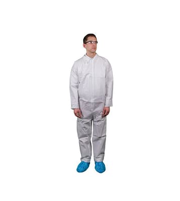 KeyGuard™ Coveralls with Open Wrists & Ankles and Zipper Front