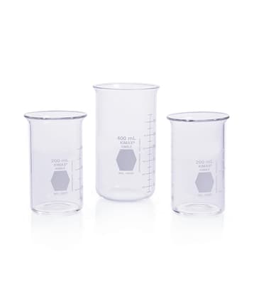 KIMBLE® KIMAX® Tall Form Beaker, No Spout