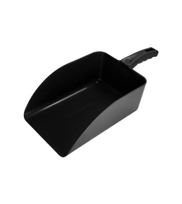 Flat Hand Scoop, Polypropylene, Color-Coded, Metal Detectable