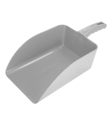 Flat Hand Scoop, Polypropylene, Color-Coded, Metal Detectable